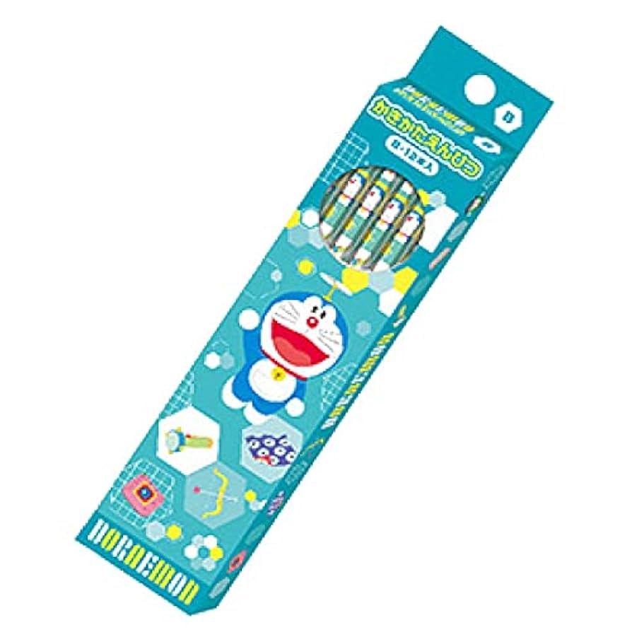 Amazon | ショウワノート かきかた鉛筆 B 紙箱 ドラえもん
